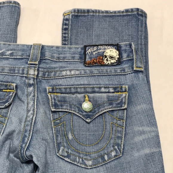 True Religion Denim - TRUE RELIGION BILLY BOOTCUT W/ FLAP POCKETS, Sz 27
